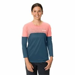 VAUDE WOMEN’S MOAB LS T-SHIRT V T-shirt Vélo Femme -Pantalons Vélo Soldes 00D279EAE0BC971B7803426CF954B646