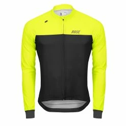 Rose FLUO Thermo Jersey Maillot à Manches Longues