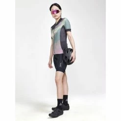 Craft ADV Endur Graphic Jersey W Maillot Vélo Femme -Pantalons Vélo Soldes 32083E3DD1C9F7D77A67230846B5F26B