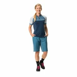 VAUDE Women‘s Ledro Print Shirt Maillot Vtt à Manches Courtes Femme -Pantalons Vélo Soldes 386EB02CF1B28DB01E24062FD437322A