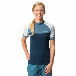 VAUDE Women‘s Ledro Print Shirt Maillot Vtt à Manches Courtes Femme -Pantalons Vélo Soldes 5000BDBF59A8D70A956F029D3860555E