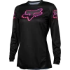 Fox WOMENS 180 BLACKOUT JERSEY Maillot Vtt à Manches Longues Femme