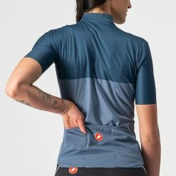 Castelli VELOCISSIMA JERSEY Maillot Vélo Femme -Pantalons Vélo Soldes 573D6DEA8BB86FBC8C3A314B07E74320