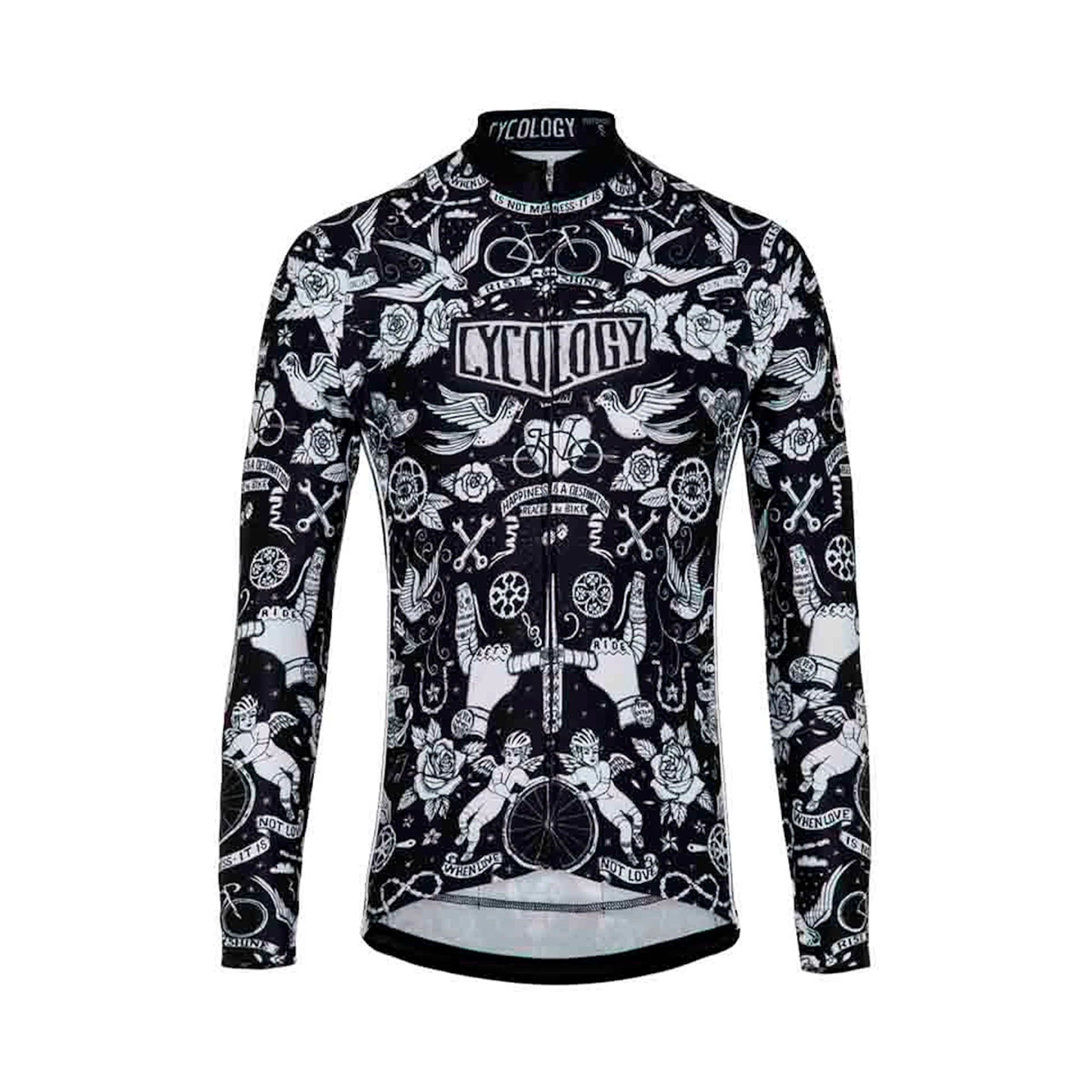 CYCOLOGY VELO TATTOO MEN'S LONG SLEEVE JERSEY Maillot à Manches Longues 3 CYCOLOGY VELO TATTOO MEN'S LONG SLEEVE JERSEY Maillot à Manches Longues