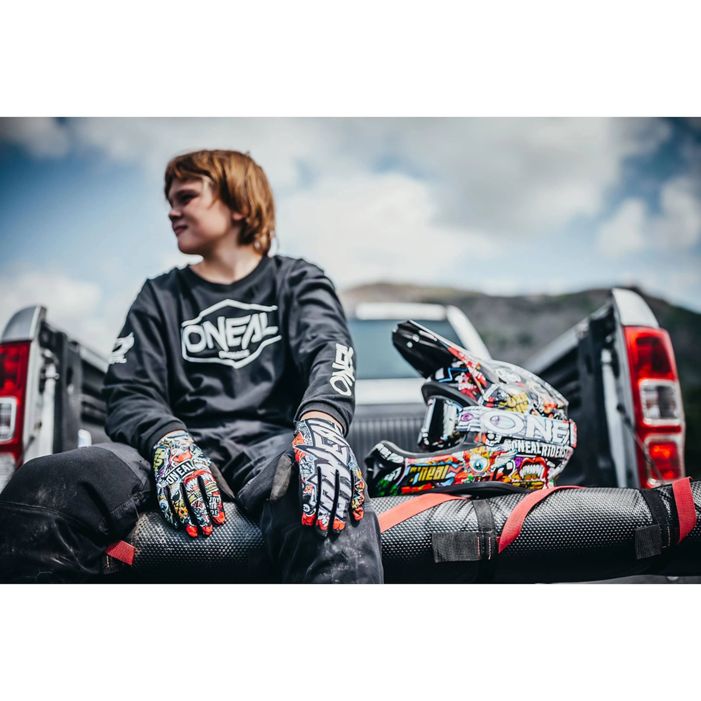 O'Neal SONUS YOUTH HELMET Casque Intégral Enfant 9 O'Neal SONUS YOUTH HELMET Casque Intégral Enfant – Image 7