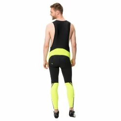 VAUDE MEN’S POSTA WARM BIB TIGHTS Pantalon à Bretelles Homme -Pantalons Vélo Soldes 7946A0835048A4E612843B5ABCF33764