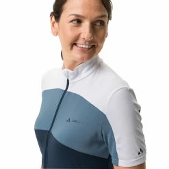 VAUDE Women‘s Matera FZ Tricot Maillot Route à Manches Courtes Femme -Pantalons Vélo Soldes 9A8C12BD0E654AFD34FCD34065605521