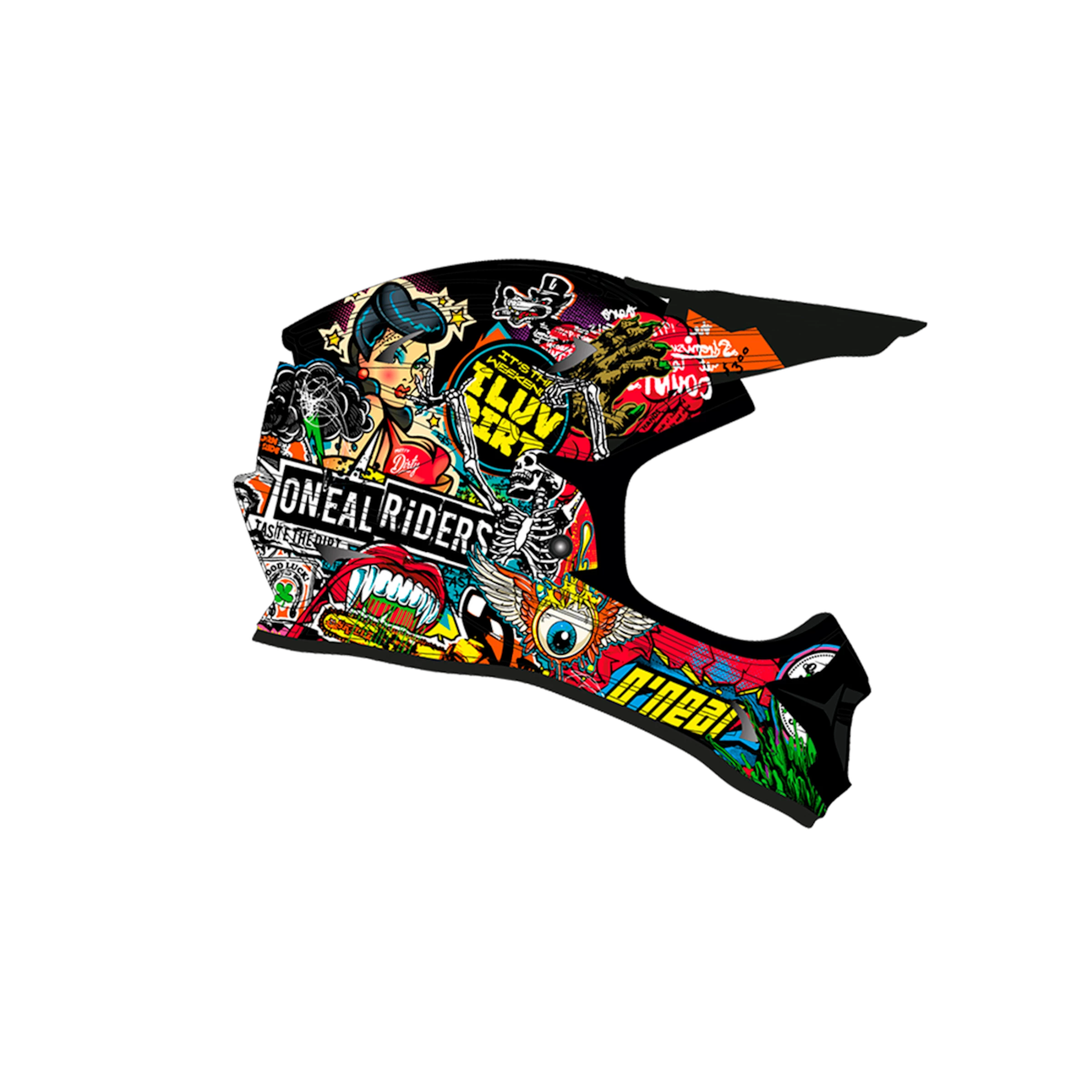 O'Neal SONUS YOUTH HELMET Casque Intégral Enfant 4 O'Neal SONUS YOUTH HELMET Casque Intégral Enfant – Image 2