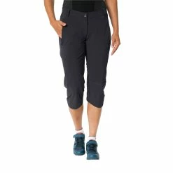 VAUDE WOMEN’S YARAS ¾ PANTS Pantacourt Femme -Pantalons Vélo Soldes A459F14A614FA33E61B45B77E32818AA