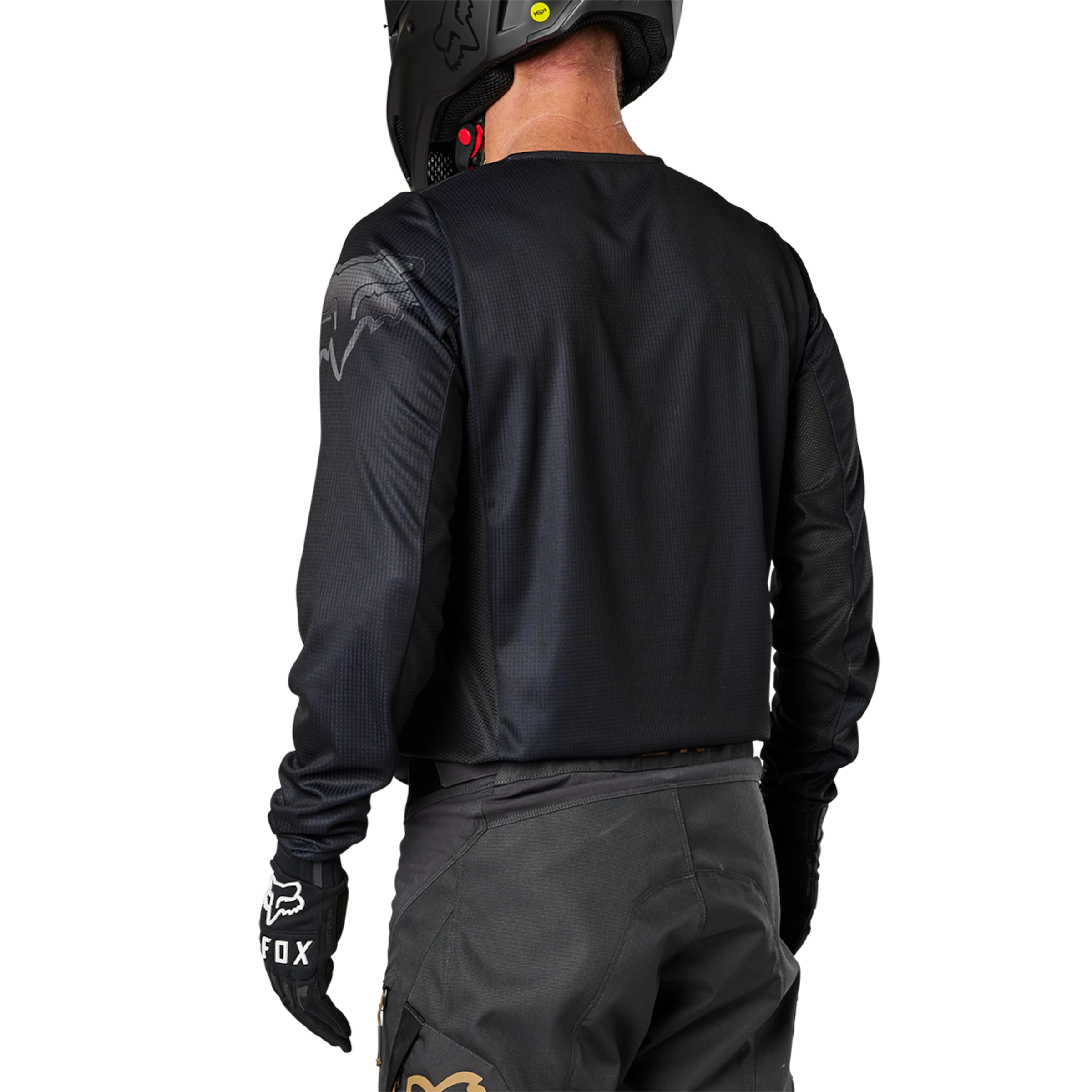 Fox 180 BLACKOUT JERSEY T-shirt Vtt à Manches Longues 5 Fox 180 BLACKOUT JERSEY T-shirt Vtt à Manches Longues – Image 3