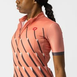 Castelli PENDIO JERSEY Maillot Vélo Femme -Pantalons Vélo Soldes EF081AB6044B85B8E5D8B817240DAAAA