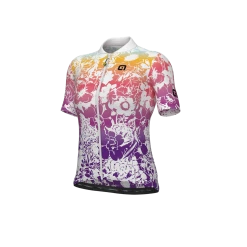 ALE NADINE LADY JERSEY Maillot Vélo à Manches Courtes Femme