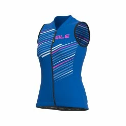ALE SOLID Flash Lady S/less Maillot Vélo Sans Manches Femme